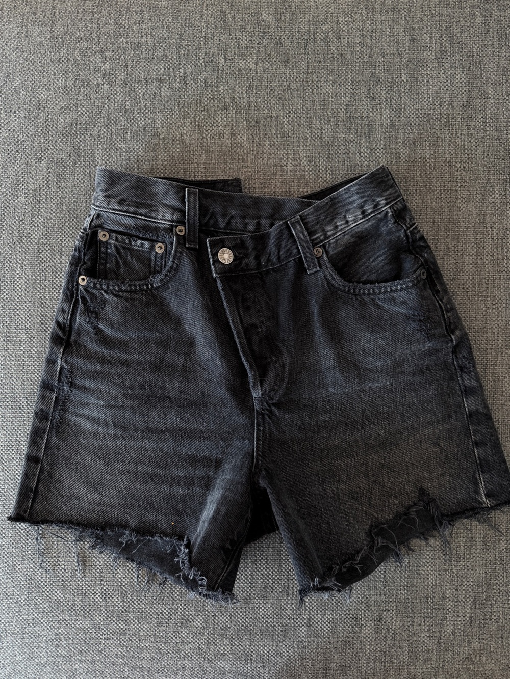 Agolde Criss Cross shorts